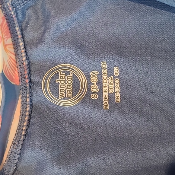 🌺Girls Wonder Nation, Size Small Swimsuit, One Piece - Picture 4 of 5